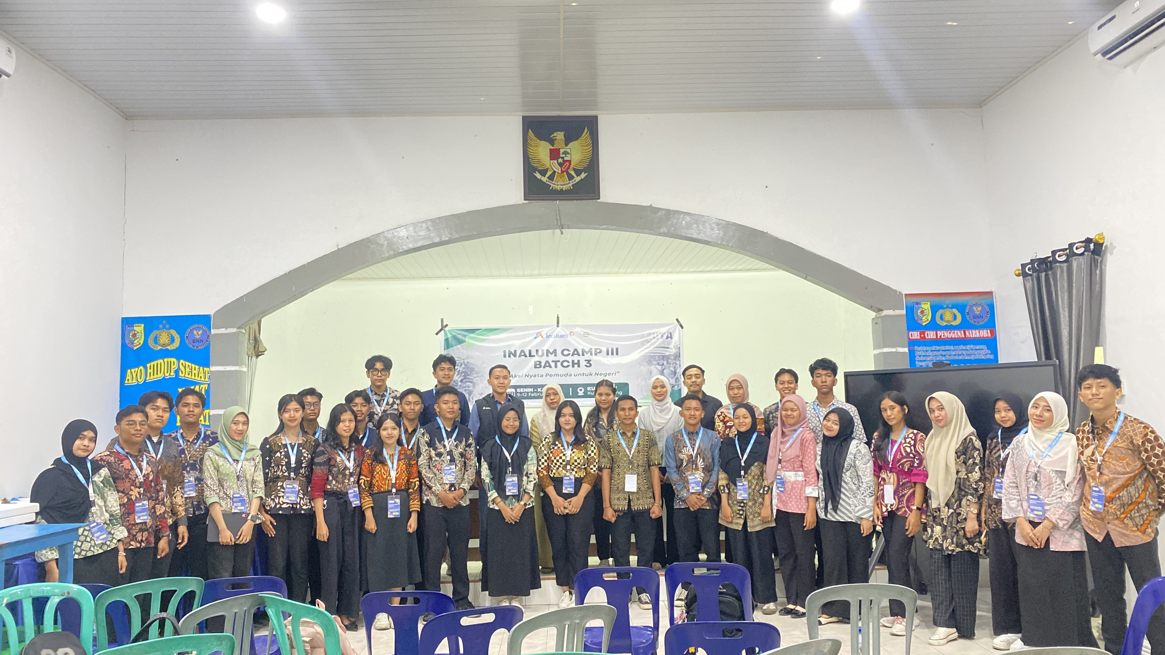 Pembukaan Inalum Camp III Batch 3 dihadiri oleh Perwakilan PT Inalum dengan Peserta Berjumlah 30 dari Penerima Beasiswa Karya Salemba Empat dari Medan Raya